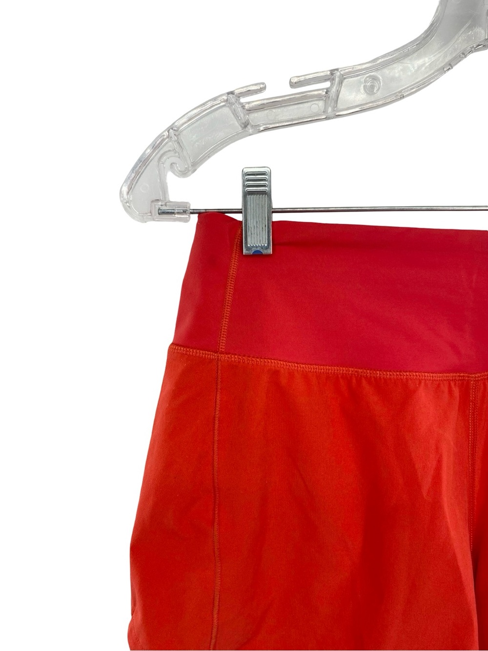 Lululemon Speed Up Mid-Rise Carnation Red Shorts Size 4 - Picture 3 of 8